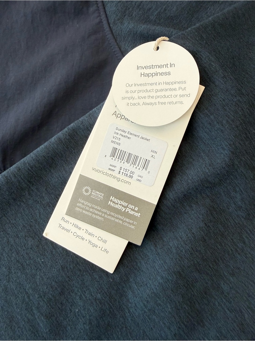 Vuori Sunday Element Jacket - Picture 12 of 12